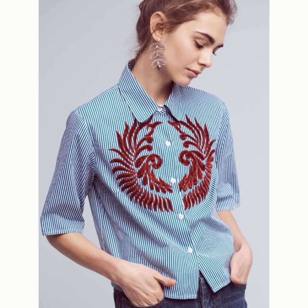 Marne Button Down By Hemant & Nandita - image 2